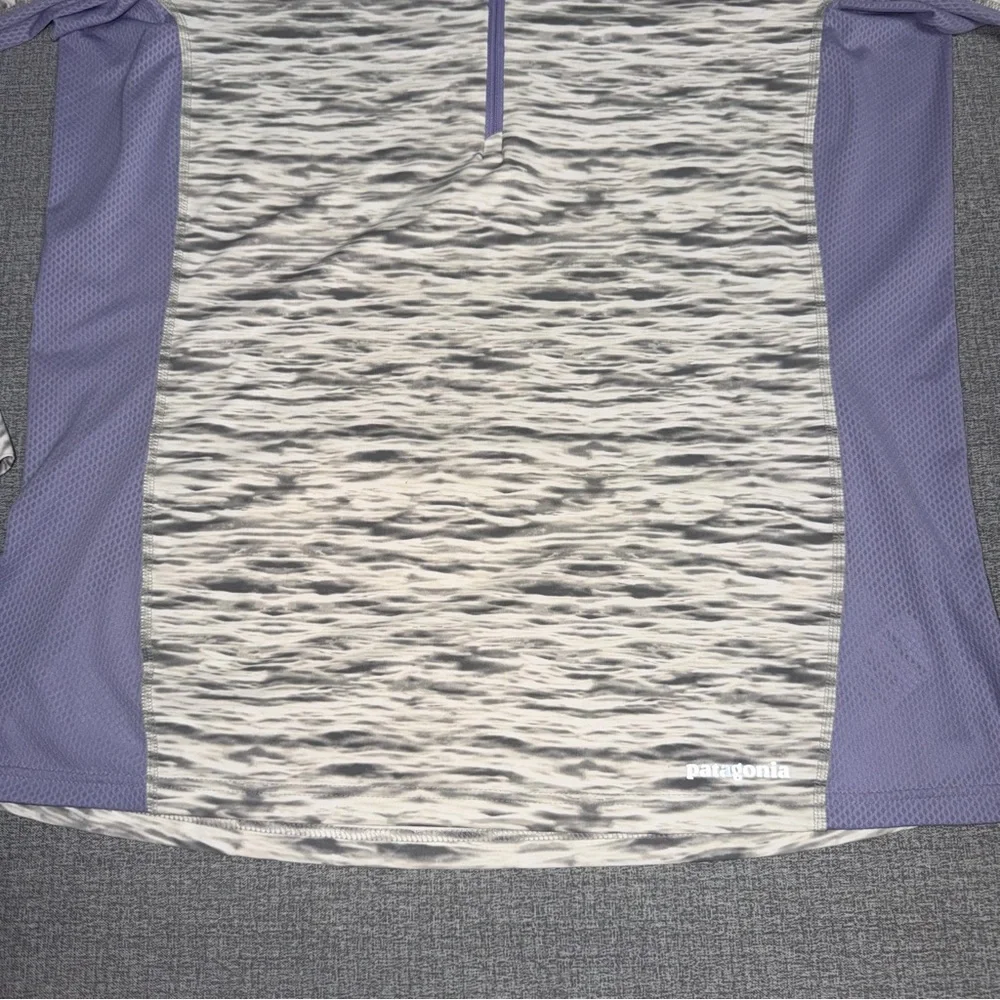 Patagonia Women's All Weather Zip-Neck Lavender XL - Picture 2 of 9